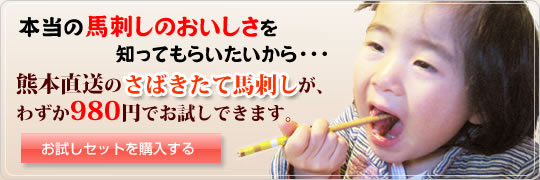 お試しセットの購入