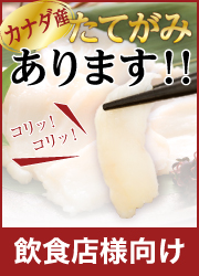 ついに見つけてきました!!カナダ産たてがみ刺し