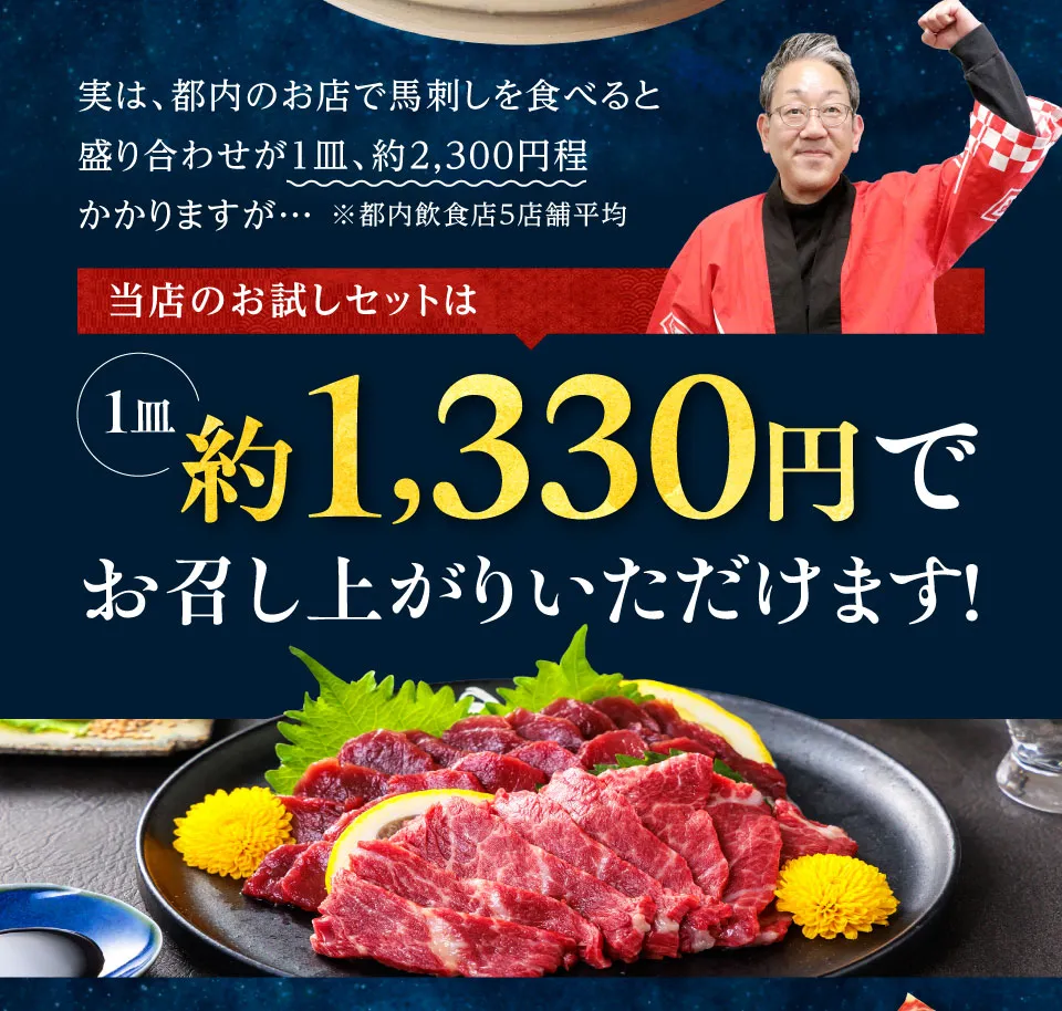 1皿約1,330円