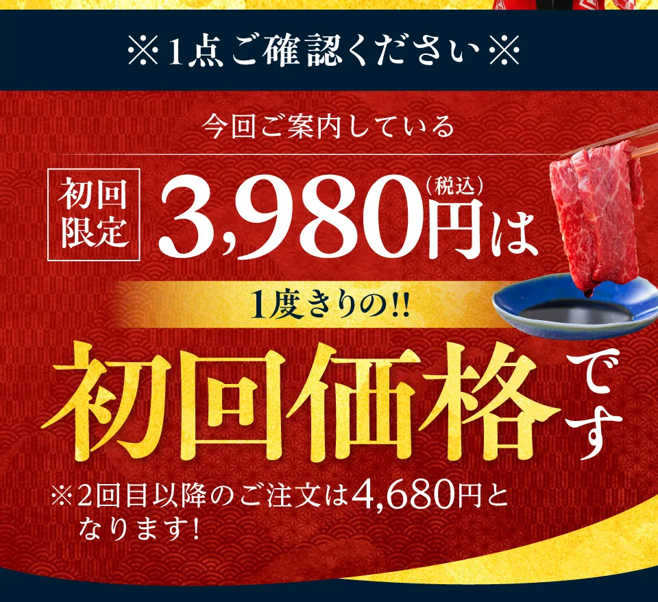 初回限定価格