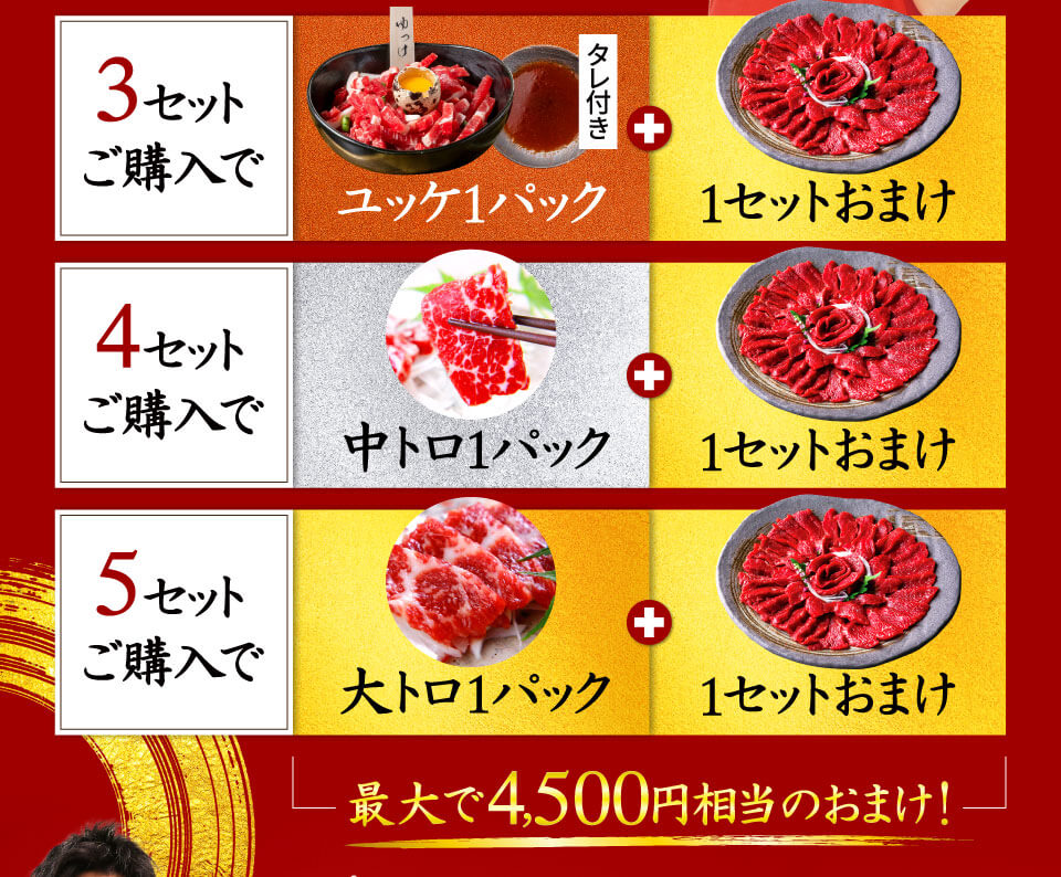 3セット以上で