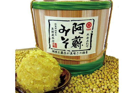 阿蘇のあわせ味噌　3.8kg　朱樽入り